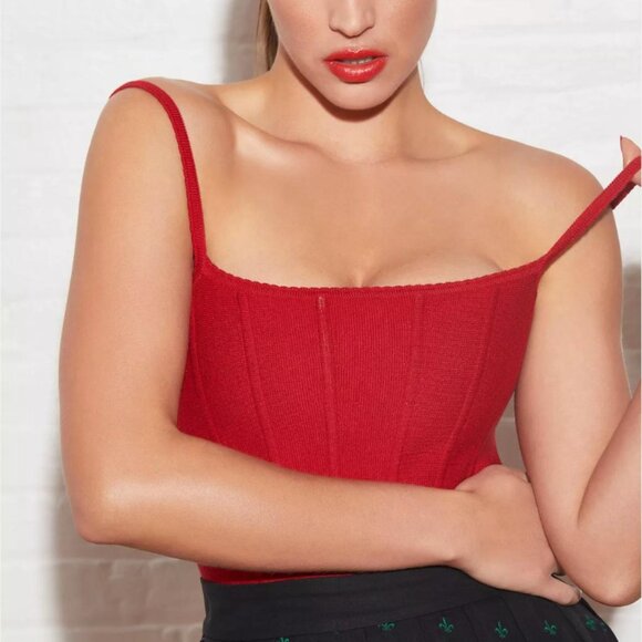 Fleur Du Mal Knit Corset Top - Picture 4 of 8